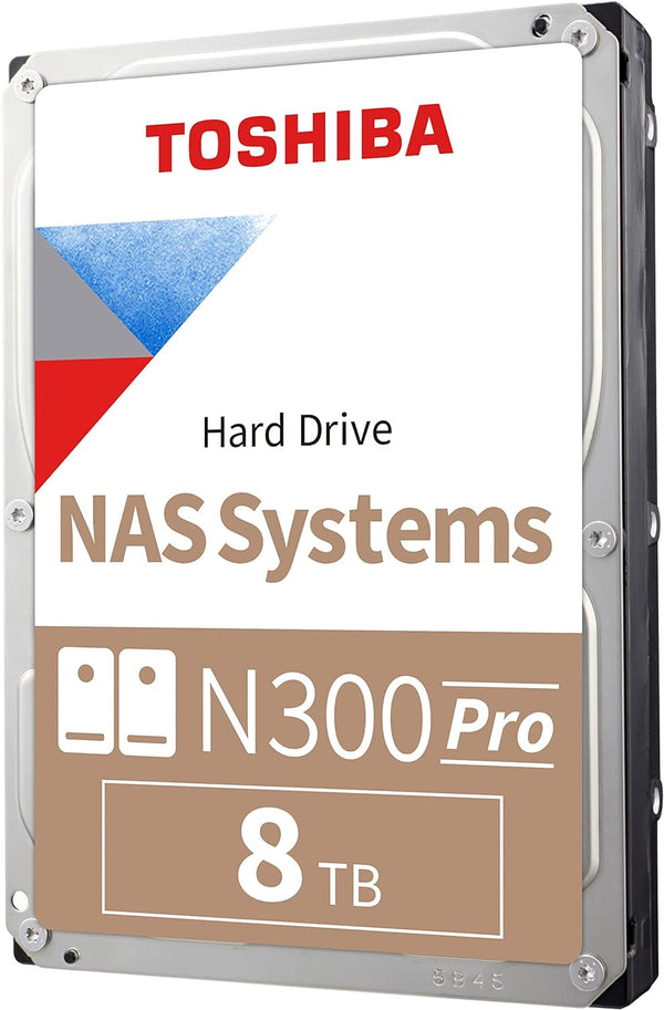 Disco Duro Toshiba 8TB N300 7200 rpm SATA III 3.5" Internal NAS - SMART BUSINESS