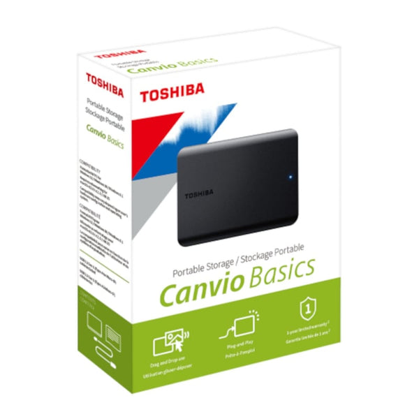 TOSHIBA PACK 2TB CANVIO BASICS BLACK 50+1 HDTB520XK3AA-50+1 - SMART BUSINESS