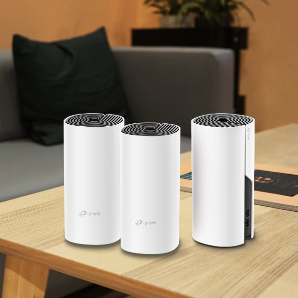 TP-Link Deco M4 3-pack sistema WiFi Mesh AC1200 vista de uso