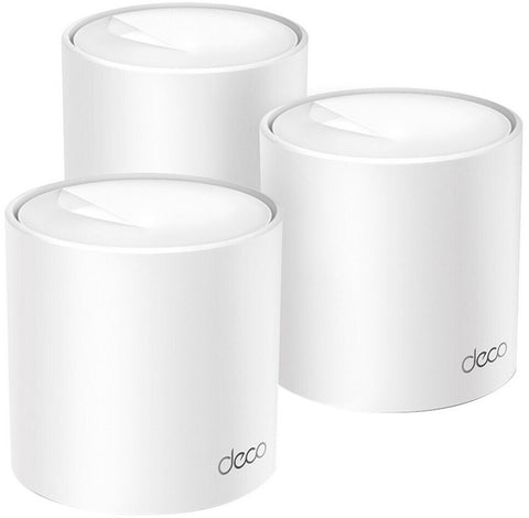 Sistema Wi‑Fi 6 Mesh TP-Link Deco X10 AX1500 3-Pack - Doble Banda - 2 Puertos Gigabit por Unidad vista principal