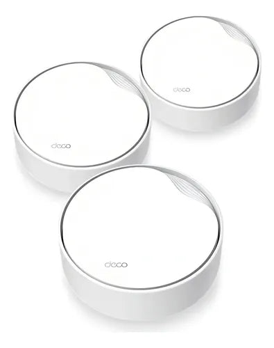 TP - LINK Deco X50 - PoE V1 - Sistema Wi - Fi (3 enrutadores) - hasta 6500 pies cuadrados Deco X50-PoE(3-pack) - SMART BUSINESS