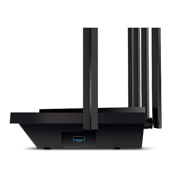 TP-Link Archer AX72 router Wi-Fi 6 AX5400 vista lateral USB oficial
