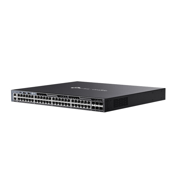 TP-Link Omada SG6654X switch L3 vista posterior oficial