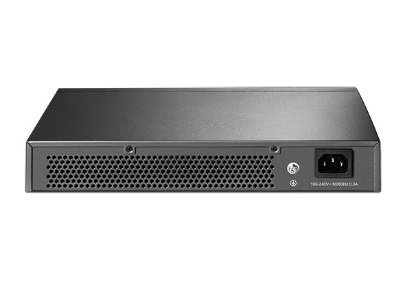 TP-Link TL-SG1016D switch Gigabit 16 puertos vista posterior oficial