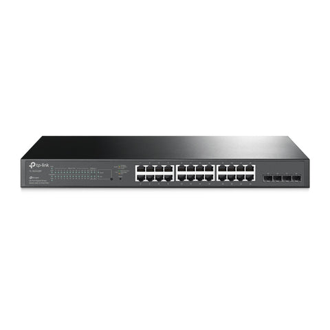 Switch Smart PoE+ TP-Link JetStream TL-SG2428P - 24 Puertos Gigabit PoE+ - 4 SFP - Presupuesto 250W - Omada vista principal