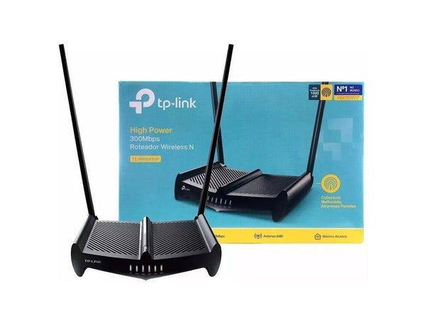 TP - LINK TL - WR841HP 300MBPS HIGH POWER WIRELESS N ROUTER - ENRUTADOR INALÁMBRICO CONMUTADOR DE 4 PUERTOS 2,4 GHZ TL-WR841HP - SMART BUSINESS