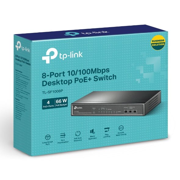 switches & hubs-tp-link-tl-sf1008p
