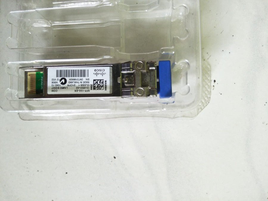 TRANSCEIVER CISCO 10GBASE - ER SFP+ 10GBE V02 1550NM 40KM TRANSCEIVER MODULE SFP - 10G - ER 10-2531-02 - SMART BUSINESS