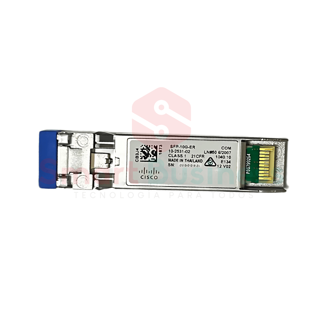 TRANSCEIVER CISCO 10GBASE - ER SFP+ 10GBE V02 1550NM 40KM TRANSCEIVER MODULE SFP - 10G - ER 10-2531-02 - SMART BUSINESS