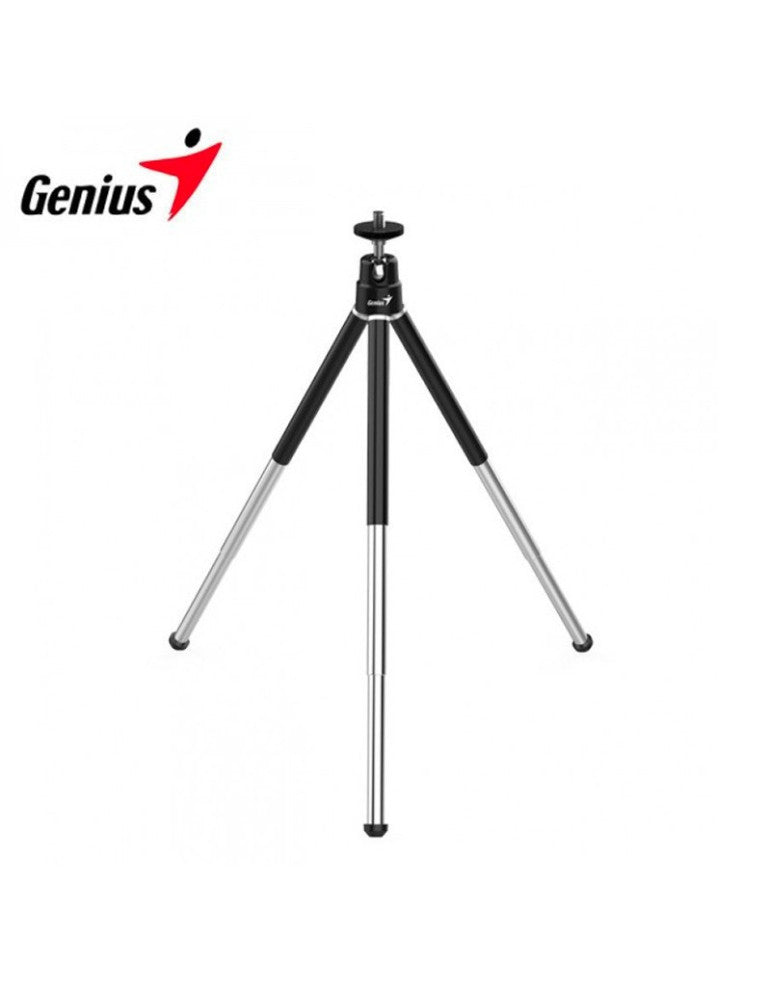 TRÍPODE GENIUS PARA WEBCAM 25.1CM BLACK/SILVER