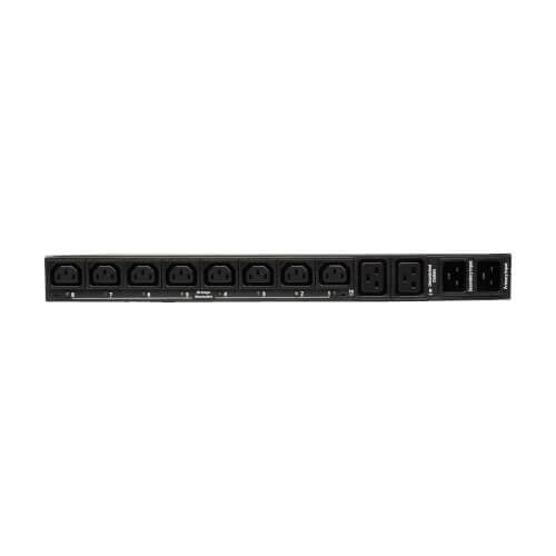 TRIPP LITE PDUMH20HVAT – PDU HORIZONTAL 1U, ATS Y MEDIDOR DIGITAL, 10 SALIDAS (8 C13 + 2 C19), ENTRADAS DUALES C20 200 - 240 V (20 A), CONMUTACIÓN REDUNDANTE EN <5 MS, TAA PDUMH20HVAT - SMART BUSINESS