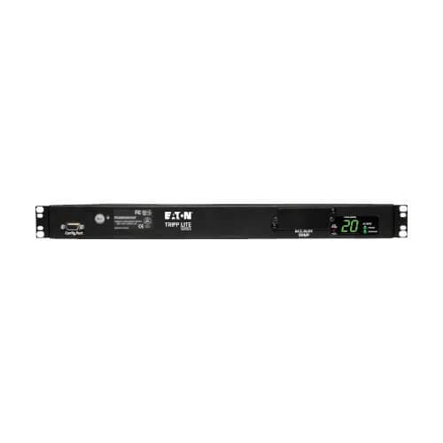 TRIPP LITE PDUMH20HVAT – PDU HORIZONTAL 1U, ATS Y MEDIDOR DIGITAL, 10 SALIDAS (8 C13 + 2 C19), ENTRADAS DUALES C20 200 - 240 V (20 A), CONMUTACIÓN REDUNDANTE EN <5 MS, TAA PDUMH20HVAT - SMART BUSINESS