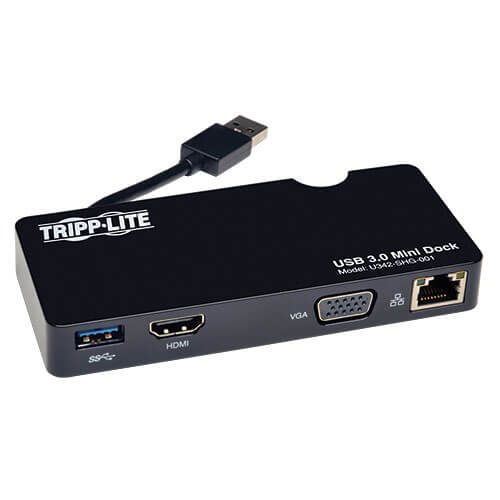 ADAPTADOR UNIVERSAL USB 3.0 SUPERSPEED HDMI/VGA U342-SHG-001 CONVERTIDOR MULTIPUERTOS PARA VIDEO DE ALTA DEFINICIÓN