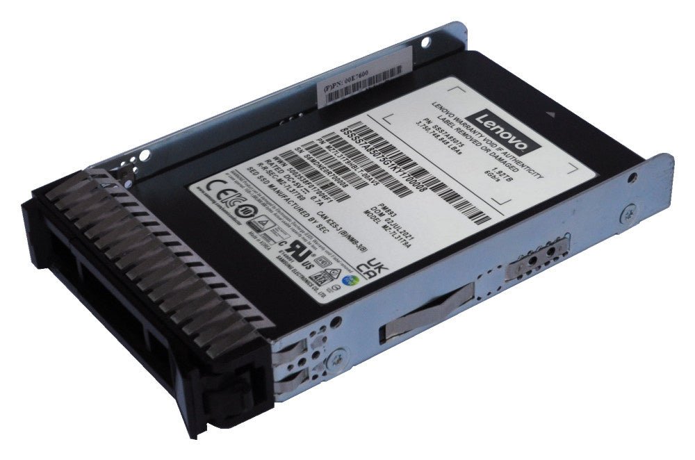 UNIDAD DE DISCO SOLIDO LENOVO THINKSYSTEM 2.5" 3.84TB READ INTENSIVE SATA 6GB HS SSD V2 4XB7A90874 - SMART BUSINESS
