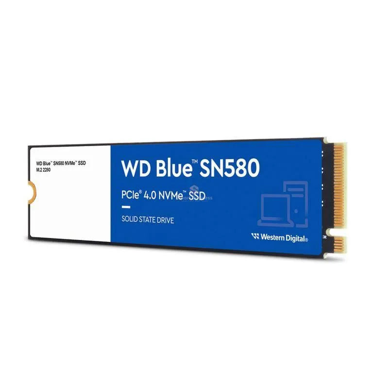 Unidad De Estado Solido Western Digital Blue Sn580 Nvme 250Gb M.2 2280 Pcie Gen4 Nvme 1.4B - SMART BUSINESS