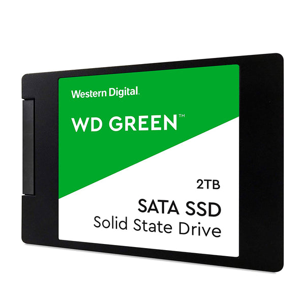 Unidad de estado solido Western Digital Green, WDS200T2G0A, 2TB, SATA 6Gb/s, 2.5", 7mm. - SMART BUSINESS