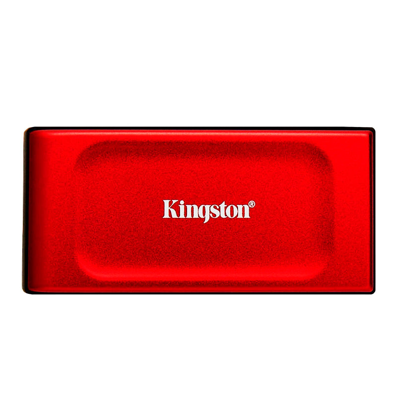 UNIDAD EN ESTADO SÓLIDO EXTERNA KINGSTON XS1000, 2TB, USB 3.2 GEN 2 TIPO-C, COLOR ROJO - SMART BUSINESS