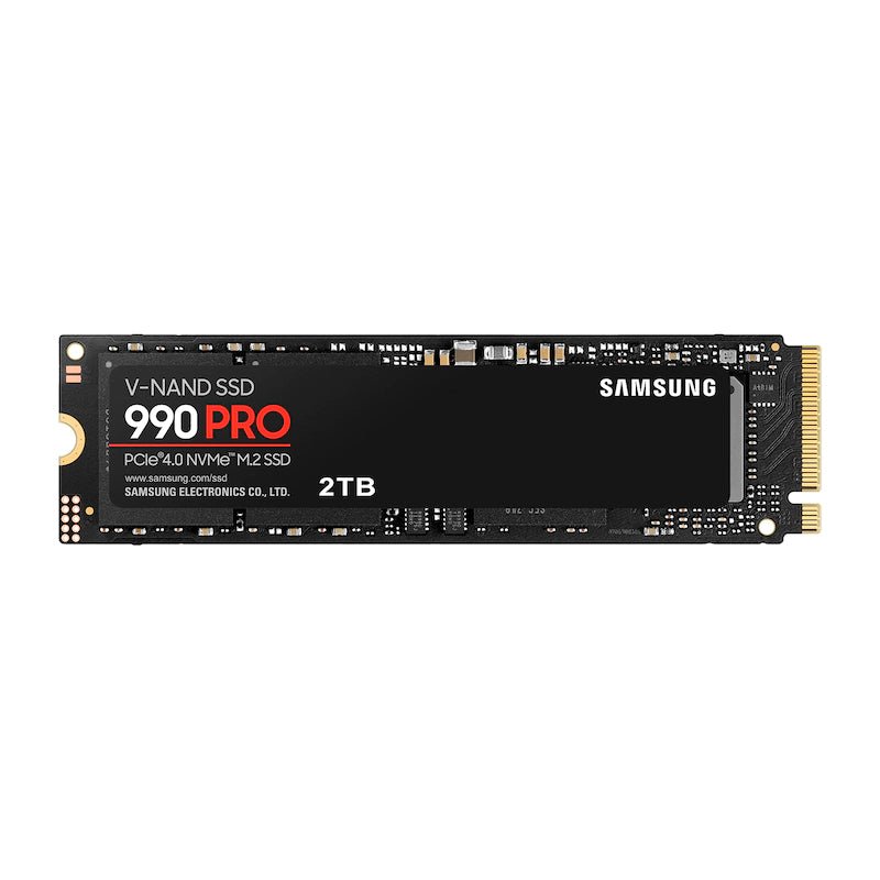 UNIDAD SSD M.2 PCIE SAMSUNG 2TB NVME 990 PRO 2280 7450MB/S LECTURA ESCRITURA RÁPIDA MZ-V9P2T0B/AM - SMART BUSINESS