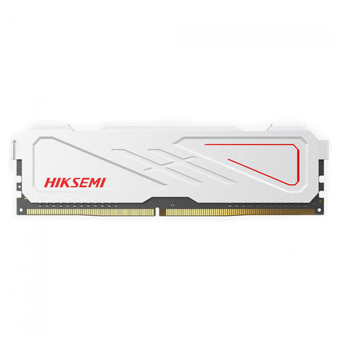 Hiksemi Armor HSC408U32E2_8G memoria RAM 8GB DDR4-3200 blanca vista del módulo