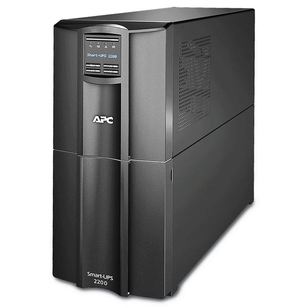UPS APC Smart - UPS SMT2200IC 220/230/240VA/1980W LCD Onda Senoidal Pura SmartConnect 8 Salidas IEC USB/Ethernet Protección Avanzada para Servidores y Redes SMT2200IC - SMART BUSINESS