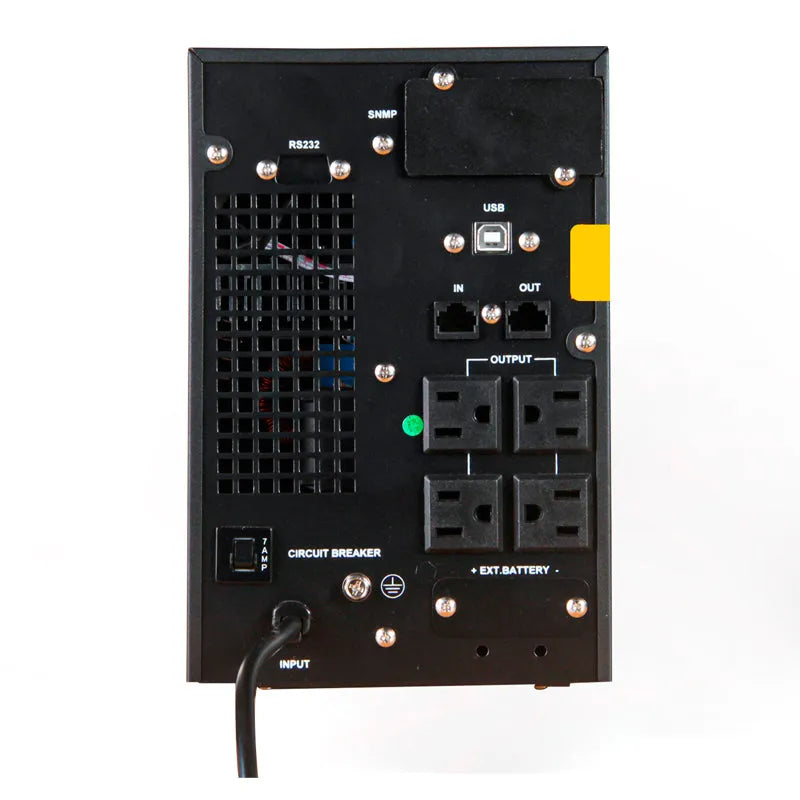 UPS Elise Fase Online Serie Zen 1000VA / 900W / 4 tomas de salida NEMA 5-15 / RS232 / USB. - SMART BUSINESS