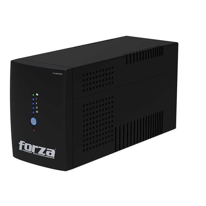 UPS Interactiva Forza NT - 1802PRO 1800VA / 900W 10 Tomas NEMA RJ45 Onda Senoidal Simulada 220V USB AVR Protección Total NT-1802PRO - SMART BUSINESS