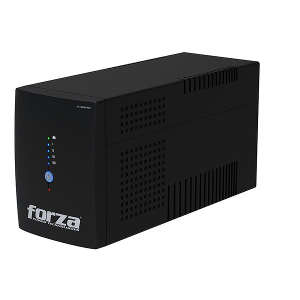 UPS Interactiva Forza NT - 1802PRO 1800VA / 900W 10 Tomas NEMA RJ45 Onda Senoidal Simulada 220V USB AVR Protección Total NT-1802PRO - SMART BUSINESS