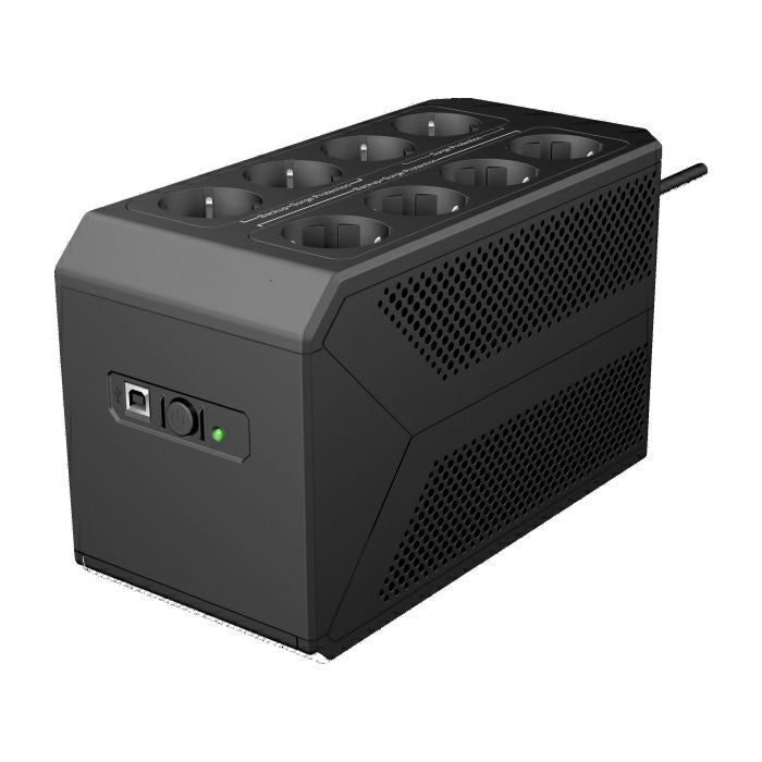 UPS INTERACTIVO POWER BOX DE 1050 VA CON REGULADOR AUTOMÁTICO DE VOLTAJE Y PROTECCIÓN PARA SOBRECARGAS PBOX-1050 - SMART BUSINESS