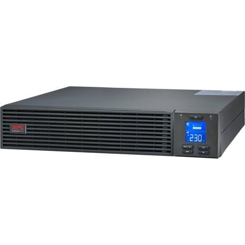UPS ONLINE 1000 VA / 800 W PARA RACK CON ONDA SENOIDAL PURA, PANTALLA LCD Y MONTAJE 2U – IDEAL PARA SERVIDORES Y REDES SRV1KRI - SMART BUSINESS