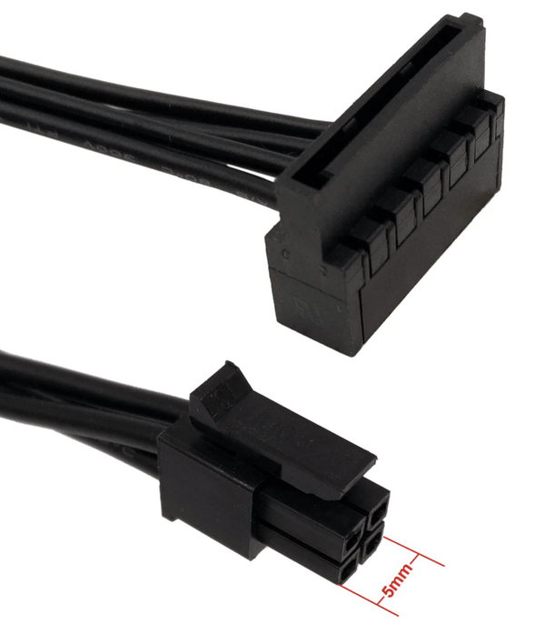 SFF-8643 A SFF-8643 - CABLE INTERNO MINI SAS HD DE 12G, CON BANDA LATERAL, 100 OHMIOS, 2.6 FT (2.6 PIES), PAQUETE DE 2