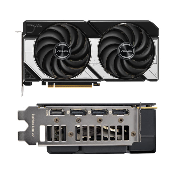 ASUS DUAL RTX 5070 OC EDITION – 12GB GDDR7, 6144 CUDA CORES, PCIE 5.0, HDMI 2.1B, DISPLAYPORT 2.1B, HASTA 2572 MHZ, DISEÑO COMPACTO DE DOBLE VENTILADOR