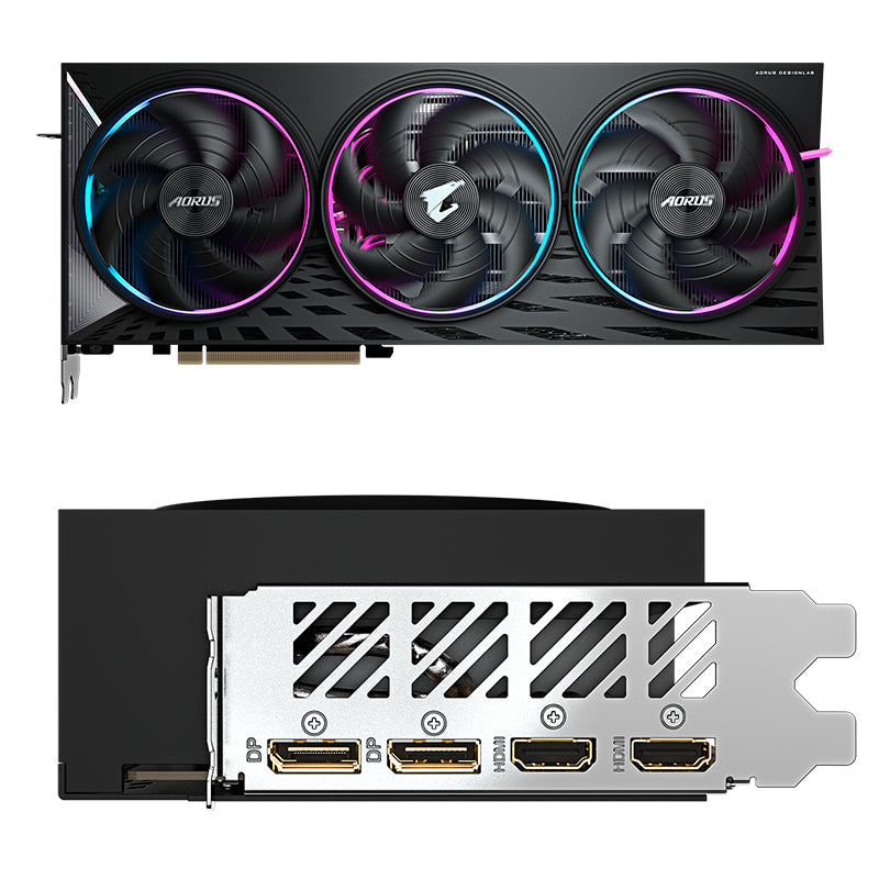 TARJETA DE VIDEO GAMING DE ALTO RENDIMIENTO GIGABYTE AORUS RADEON RX 9070 XT ELITE 16G CON 16 GB GDDR6 Y PCI-E 5.0 PARA PC