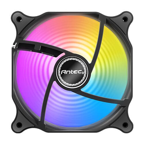 VENTILADOR ANTEC F12 RACING ARGB, 3X 120MM, 1200RPM, RGB, NEGRO 0-761345-77760-5 - SMART BUSINESS