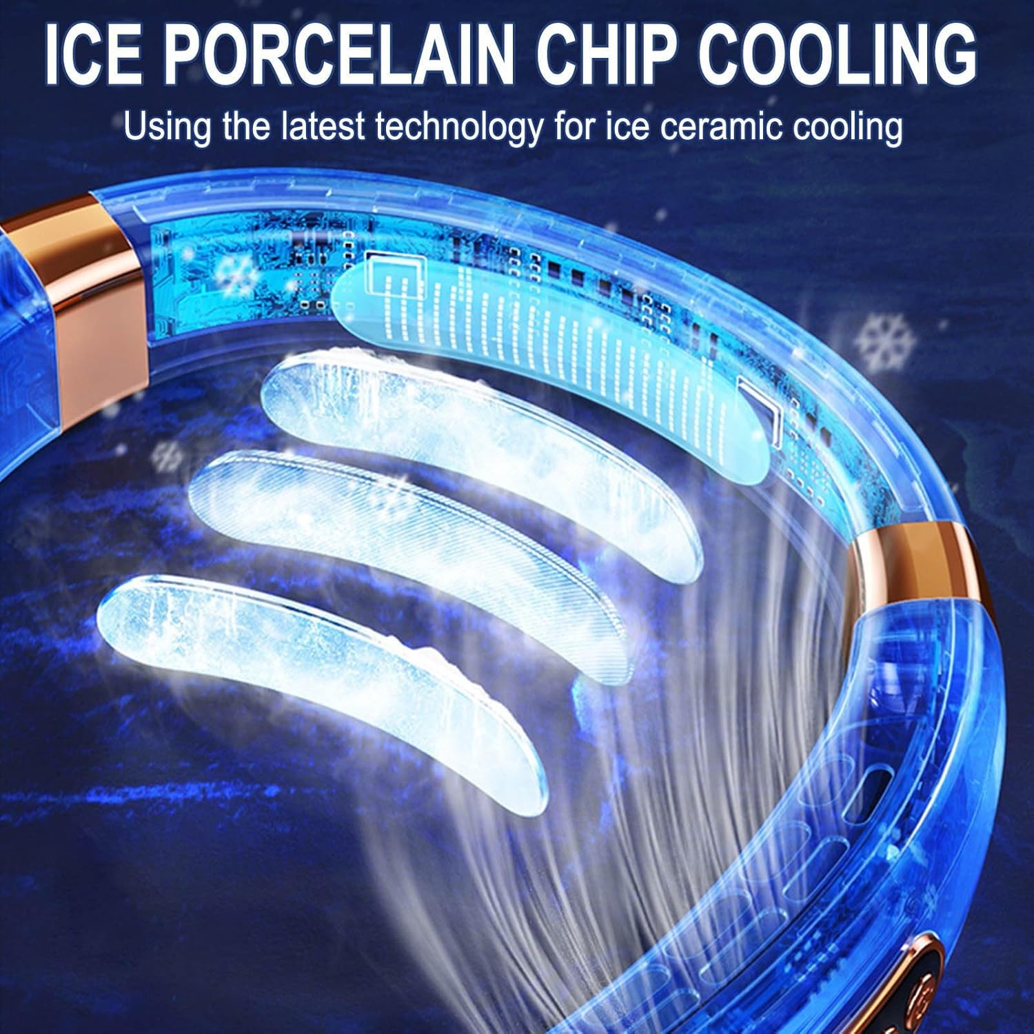 VENTILADOR DE CUELLO AZUL - SMART BUSINESS