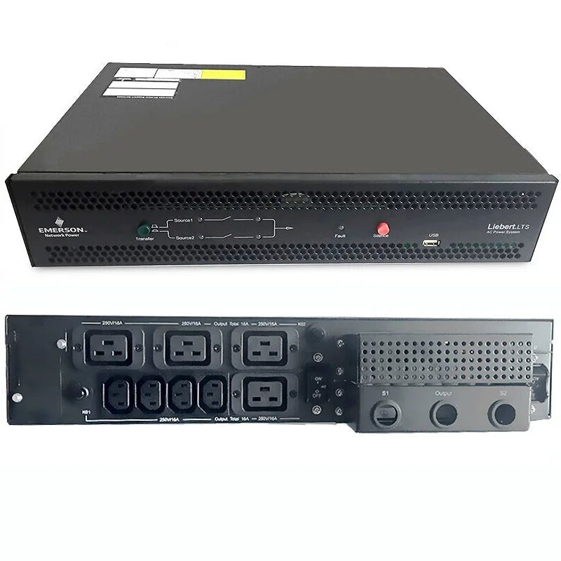 Vertiv Conmutador de transferencia automática Liebert LTS UF - LTS32 - 1P - 4 x IEC 60320 C13, 4 x IEC 60320 C19 - 32A UF-LTS32-1P - SMART BUSINESS