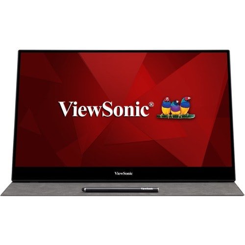 ViewSonic 15.6" Portable 1080p IPS Touch Monitor with 60W USB - C and mini - HDMI | TD1655 TD1655 - SMART BUSINESS