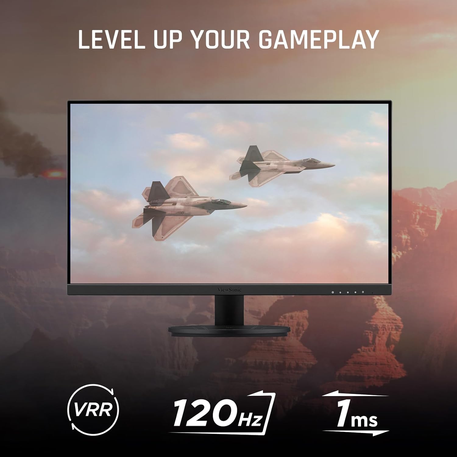 Viewsonic 24IN 1080P IPS GAMING MONITOR WITH USB-C (SIGNAL ONLY) 1MS 120HZ (OC) - SMART BUSINESS