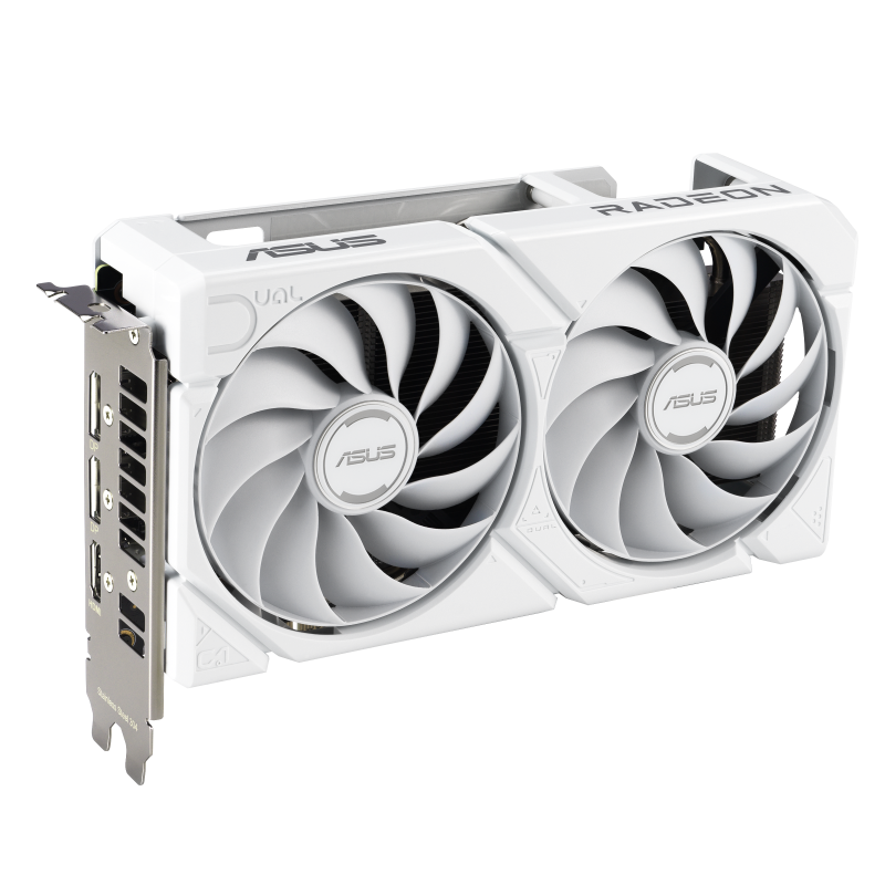 TARJETA GRÁFICA BLANCA DE ALTO RENDIMIENTO PARA GAMING 1440P – 16 GB , ARQUITECTURA RDNA 4, DISEÑO ELEGANTE BLANCO