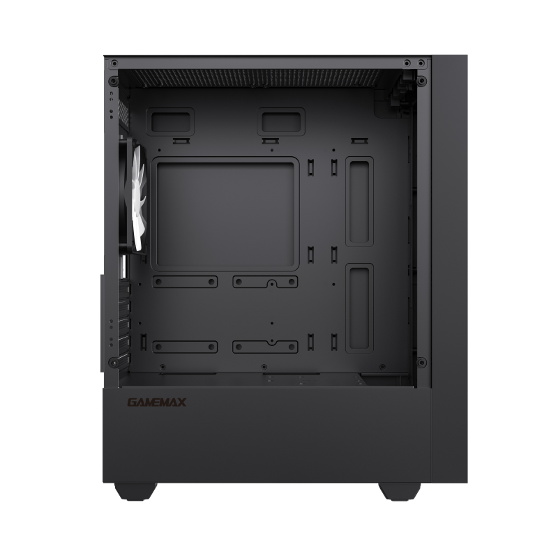 CASE MICRO ATX EDGE BK, 1xUSB 3.0, USB TYPE C, CHASIS VIDRIO TEMPLADO SUPERIOR, LATERAL Y FRONTAL, Medidas: 418 x 272 x 454mm, 1x3.5HDD, 3x2.5SDD interno