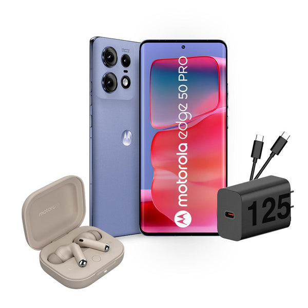 SMARTPHONE MOTOROLA MOTO EDGE 50 PRO 12GB RAM + 512GB ALMACENAMIENTO INTERNO EN COLOR PÚRPURA - RENDIMIENTO Y ESTILO INIGUALABLES