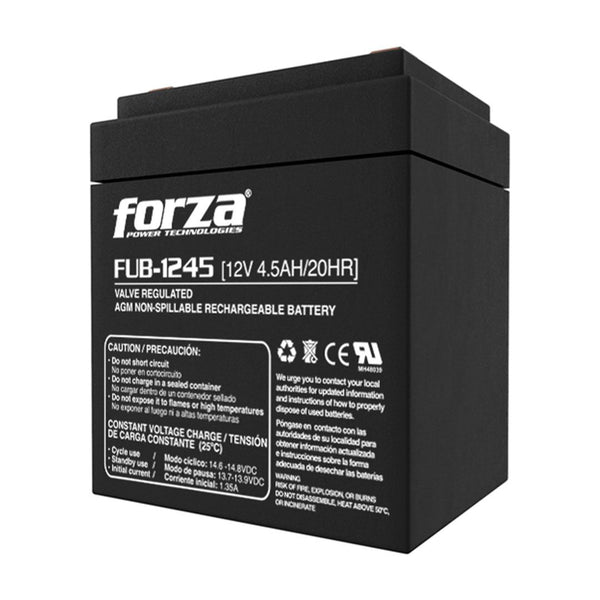 BATERÍA FORZA FUB-1245 – 12V 4.5AH, DURADERA Y DE ALTA RENDIMIENTO