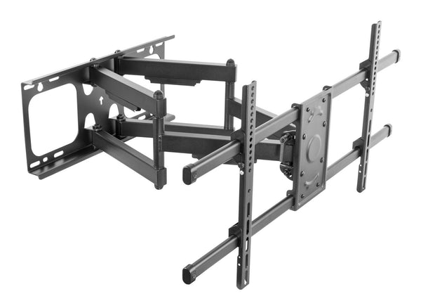 SOPORTE RACK MOVIBLE PARA TV Y MONITORES DE 43” A 100” | AJUSTABLE, RESISTENTE, IDEAL PARA SALAS DE STREAMING, GAMING Y ESTACIONES DE TRABAJO TECNOLÓGICAS