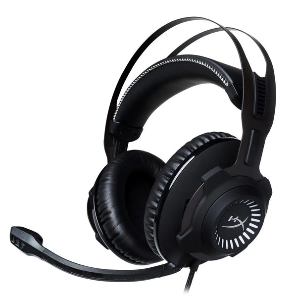AURICULAR HYPERX CLOUD REVOLVER GAMING 7.1, CON MICROFONO, CONEXION USB, CONTROL DE VOLUMEN, ALMOHADILLAS SUAVES, COLOR NEGRO (HHSR1-AH-GM/G)