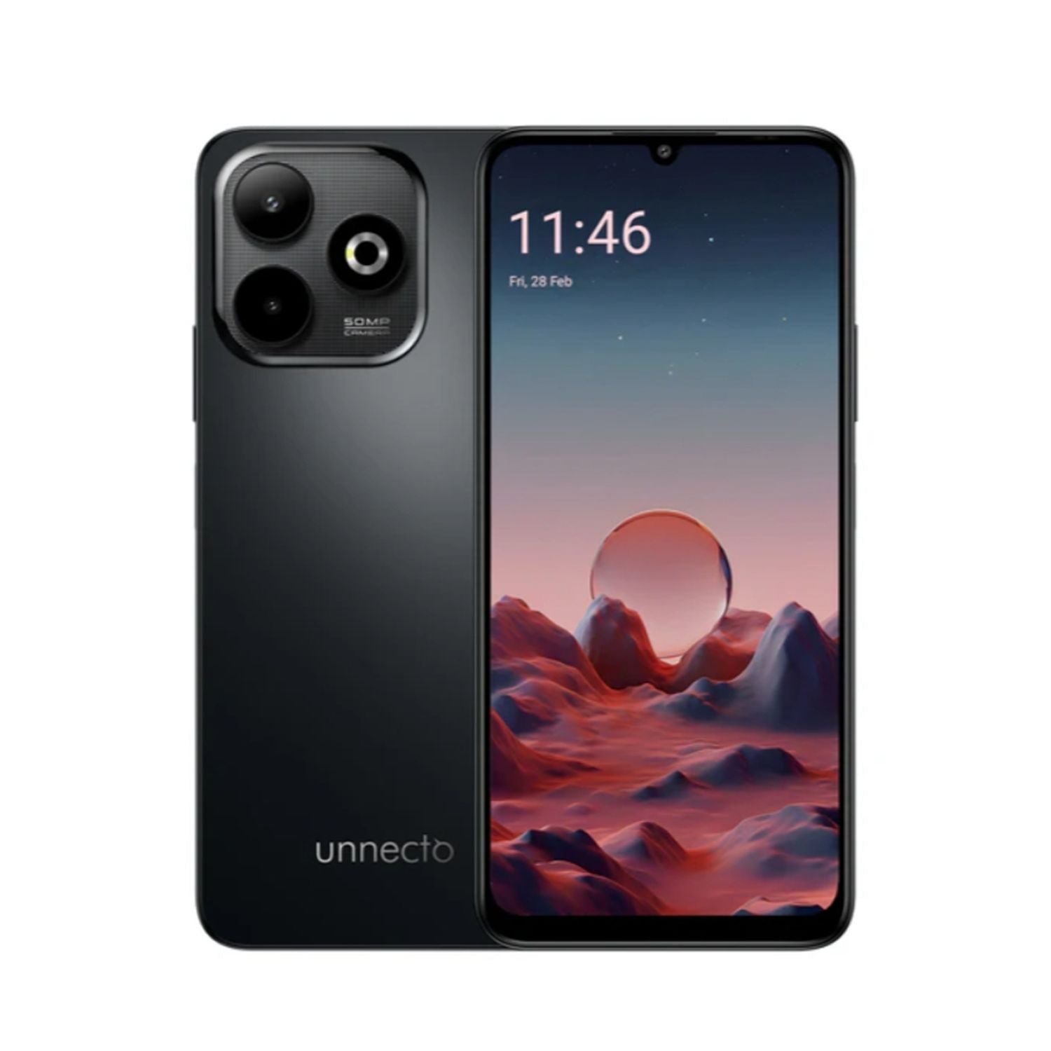 CELULAR UNNECTO BOLT 5G UB501, PANTALLA 6.5" HD+, 4GB RAM, 128GB ALMACENAMIENTO, CÁMARA DOBLE 13MP, BATERÍA 4000 MAH