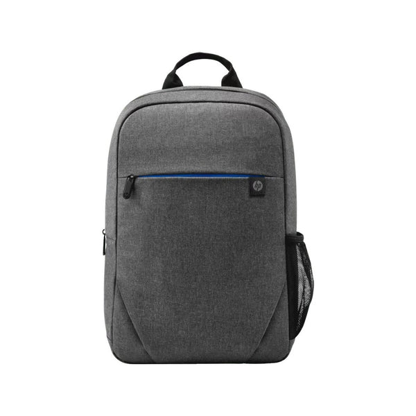 BOLSO MOCHILA PARA PORTÁTIL 15,6″ HP PRELUDE CON COMPARTIMENTO ACOLCHADO, CORREAS AJUSTABLES Y AGARRE PARA TROLLEY — DISEÑO RESISTENTE EN NEGRO/GRIS