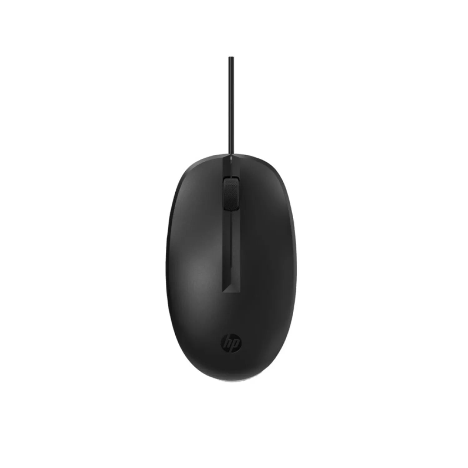Mouse Óptico Con Cable Hp 125, Usb, 1200 Dpi, Revestimiento Antimicrobiano, Color Negro (265A9Ut)