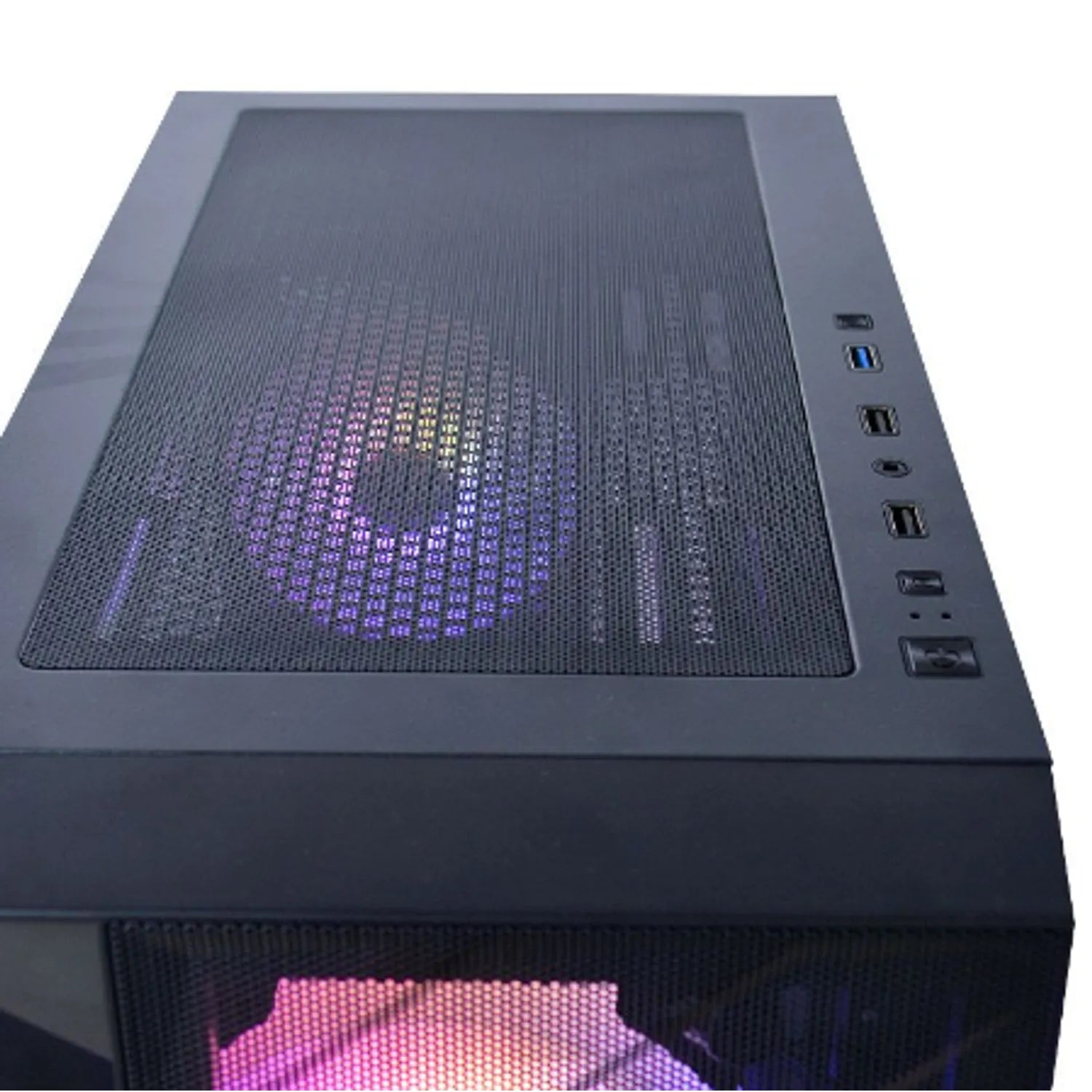 CASE ATX FOXTROT 02, Case sin Fuente, 2xUSB 2.0, 1xUSB 3.0, Audio HD, 4x12CM LED ARGB COOLER, VT lateral. Medidas: 410 x 210 x 450 mm, 2x3.5HDD, 2x2.5SDD interno
