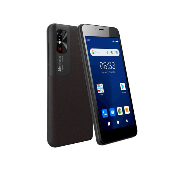 CELULAR BMOBILE BL52 4G LTE DUAL SIM 1GB RAM 32GB ALMACENAMIENTO COLOR NEGRO SMARTPHONE ECONÓMICO