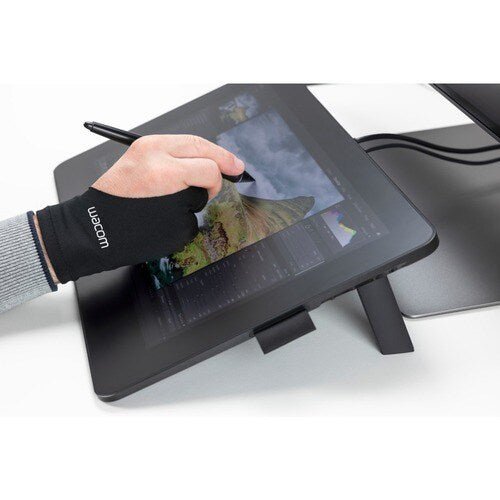 WACOM GUANTES DE DIBUJO WACOM - SPANDEX, POLIÉSTER - NEGRO - RESPIRABLE, ESTIRABLE, DURADERO, CÓMODO, LIBRE DE MANCHAS - PARA APARATO PANTALLA TÁCTIL, DIBUJO, TABLET PC - 1 PAQUETE ACK4472501Z - SMART BUSINESS