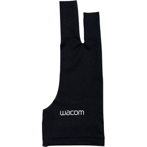 Wacom Guantes de dibujo Wacom - Spandex, Poliéster - Negro - Respirable, Estirable, duradero, Cómodo, Libre de Manchas - Para Aparato pantalla táctil, Dibujo, Tablet PC - 1 Paquete - SMART BUSINESS